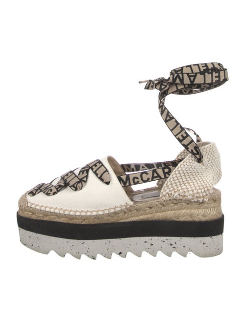 Stella McCartney Canvas Printed Slingback Pumps