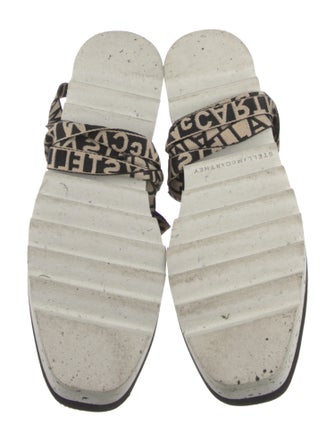 Stella McCartney Canvas Printed Slingback Pumps