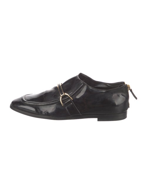Stella McCartney Interlocking CC Logo Patent Leather Oxfords