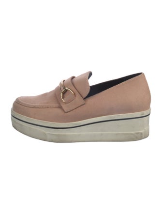 Stella McCartney Vegan Leather Wedge Sneakers