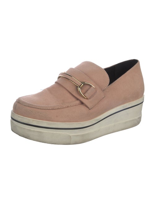 Stella McCartney Vegan Leather Wedge Sneakers