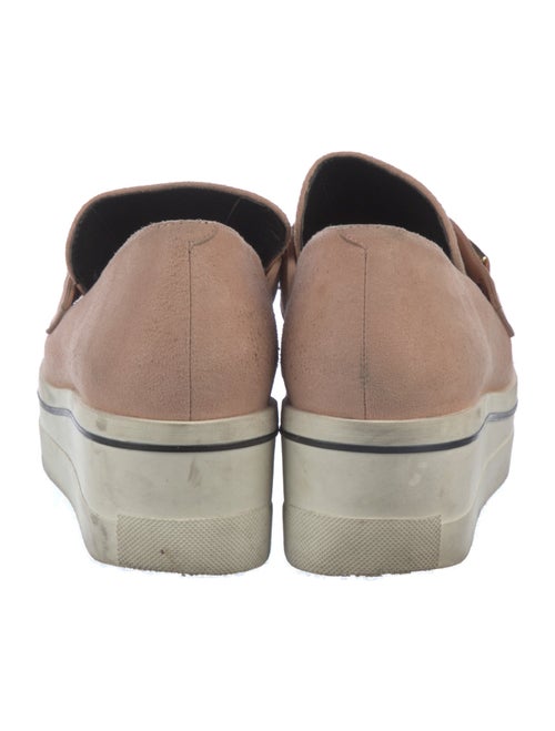 Stella McCartney Vegan Leather Wedge Sneakers