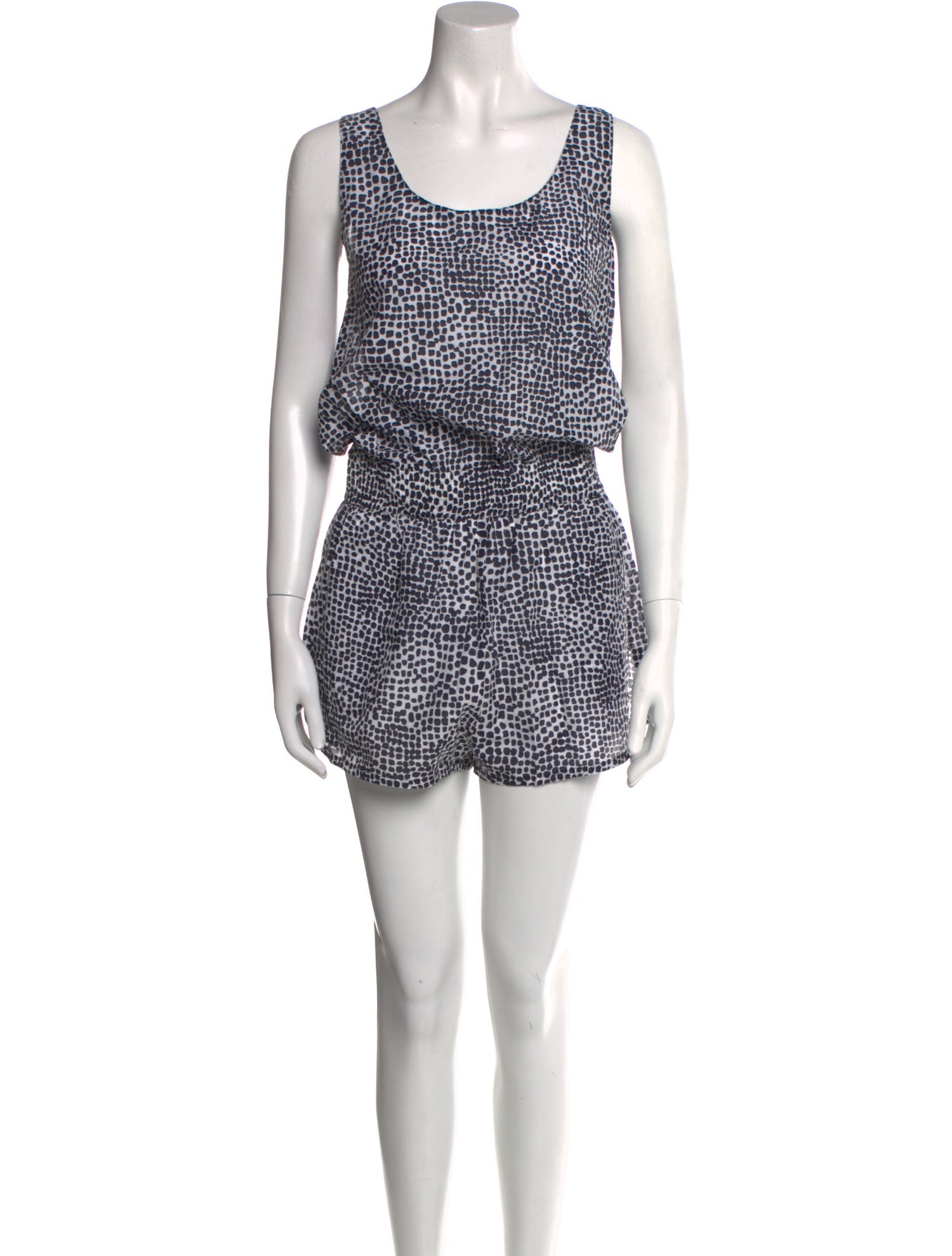 Stella McCartney Printed Scoop Neck Romper w/ Tags