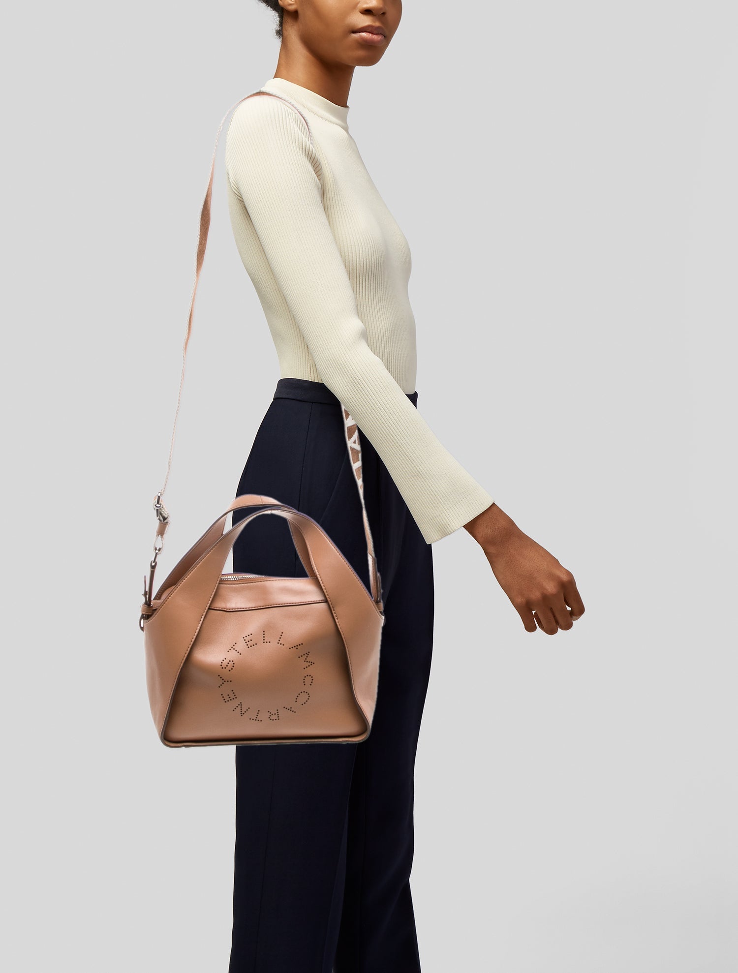 Stella McCartney Vegetarian Leather Shoulder Bag