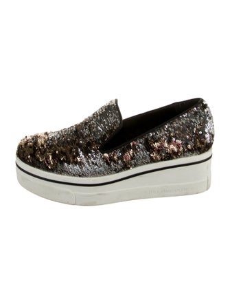 Stella McCartney Sequins Printed Sneakers