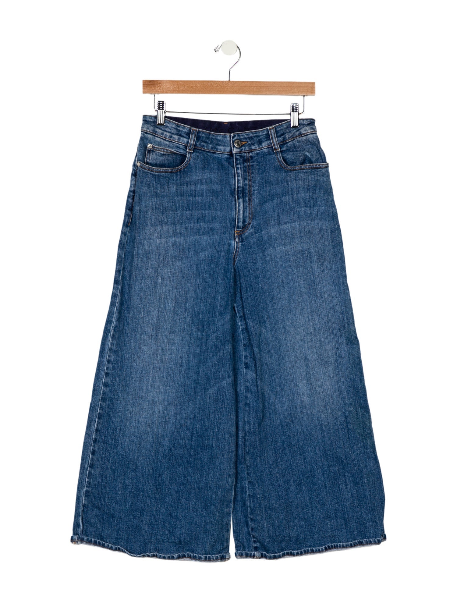 Stella McCartney High-Rise Wide Leg Jeans