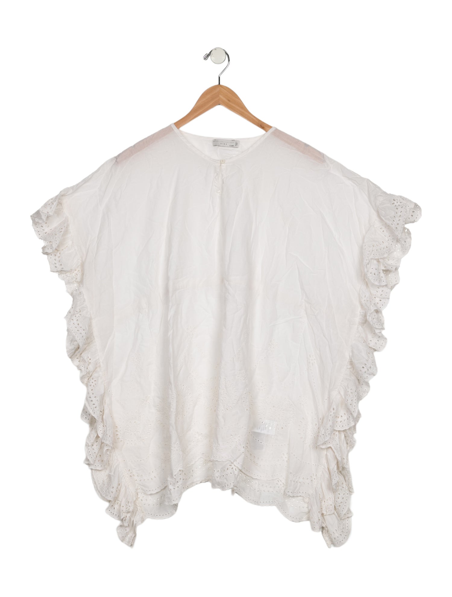 Stella McCartney Stella McCartney Girls' Cotton Eyelet Dress