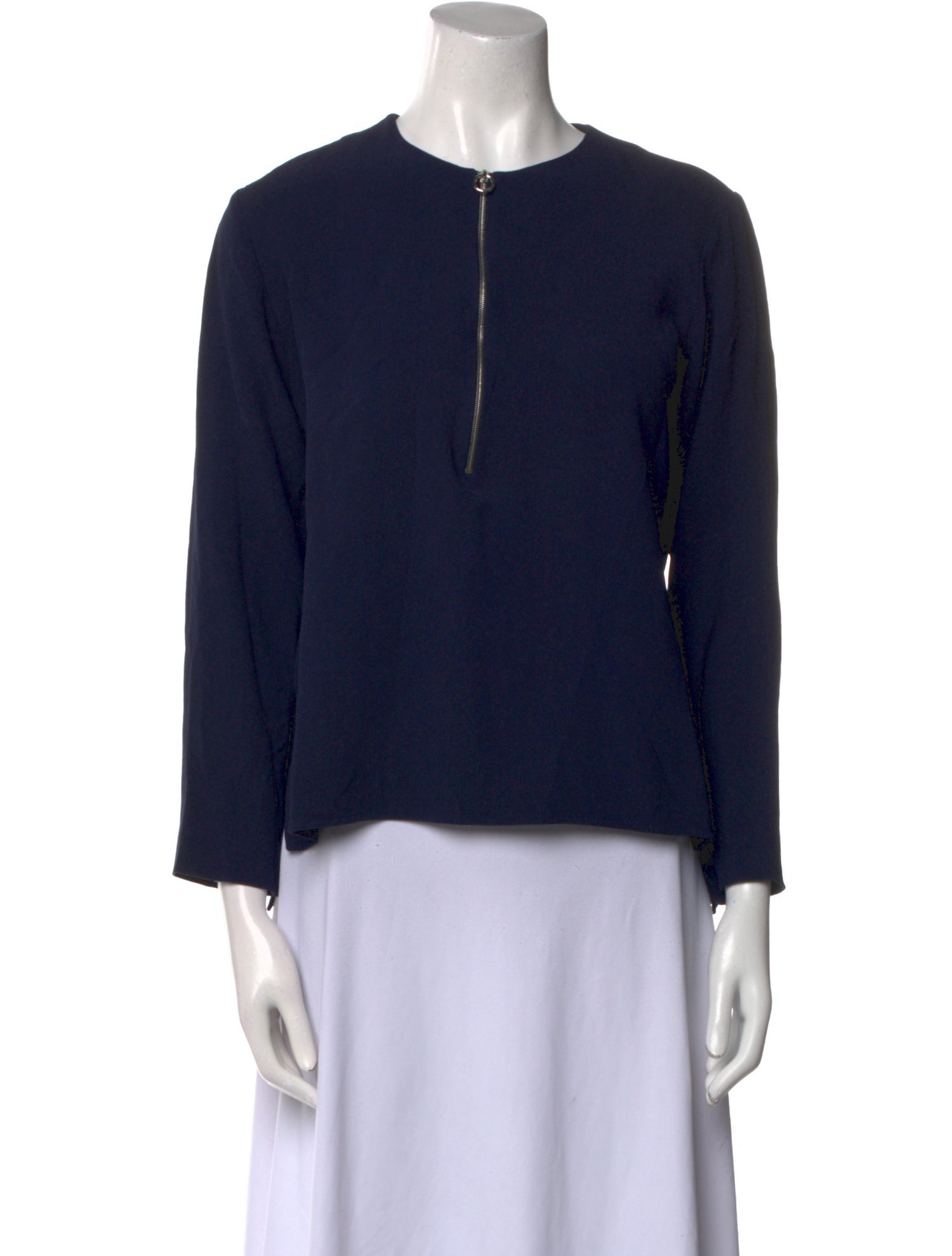 Stella McCartney Crew Neck Three-Quarter Sleeve Sweatshirt