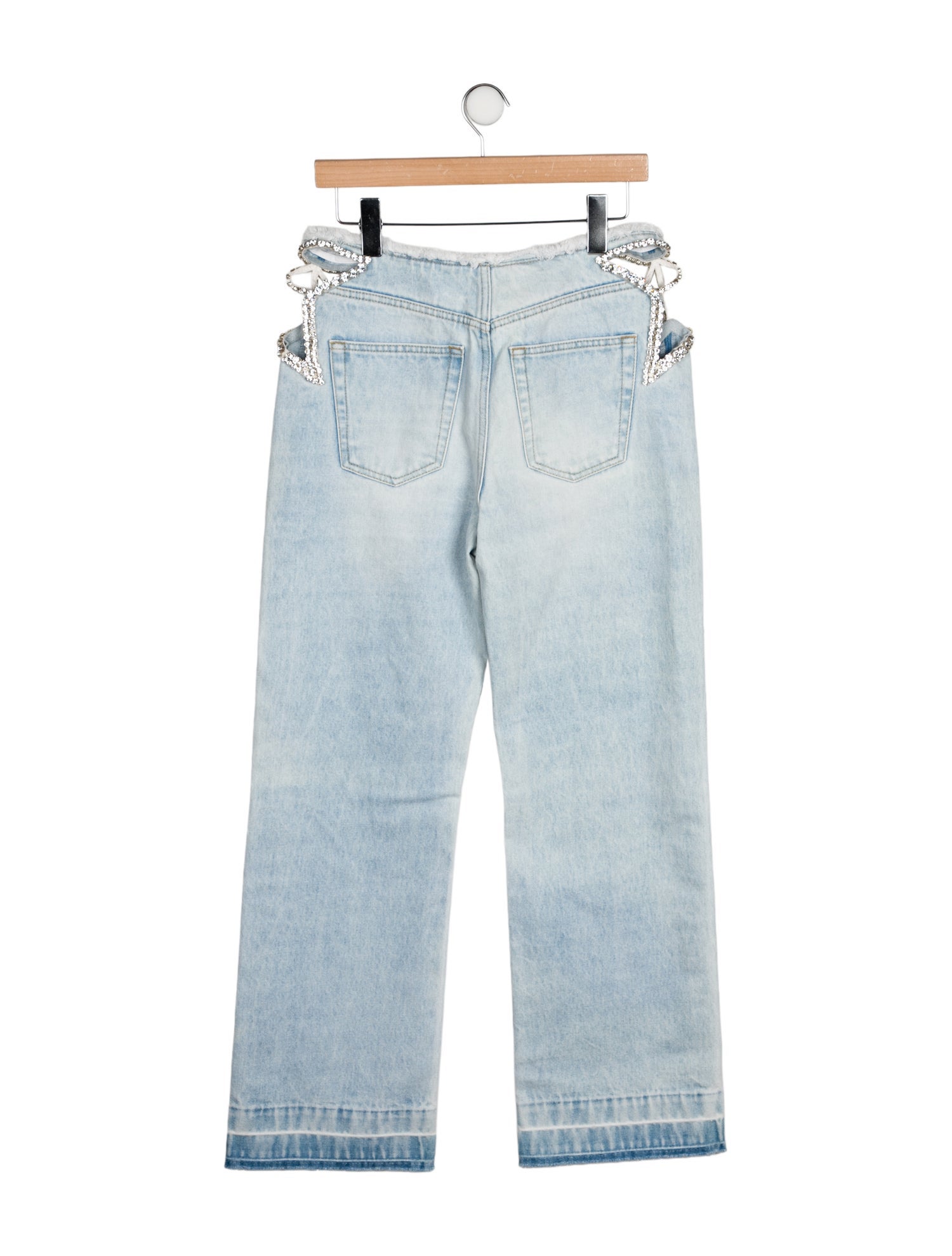 Stella McCartney High-Rise Wide Leg Jeans