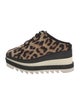 Stella McCartney Velvet Animal Print Sneakers
