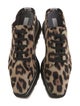 Stella McCartney Velvet Animal Print Sneakers