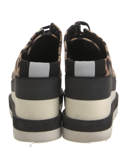 Stella McCartney Velvet Animal Print Sneakers