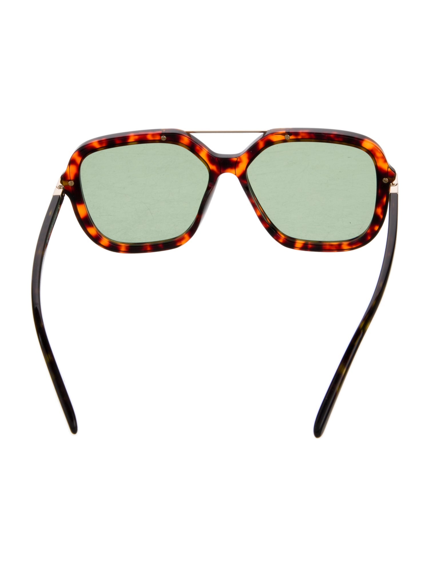 Stella McCartney Oversize Mirrored Sunglasses