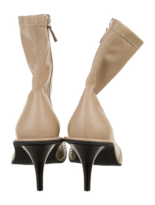 Stella McCartney Leather Studded Accents Boots