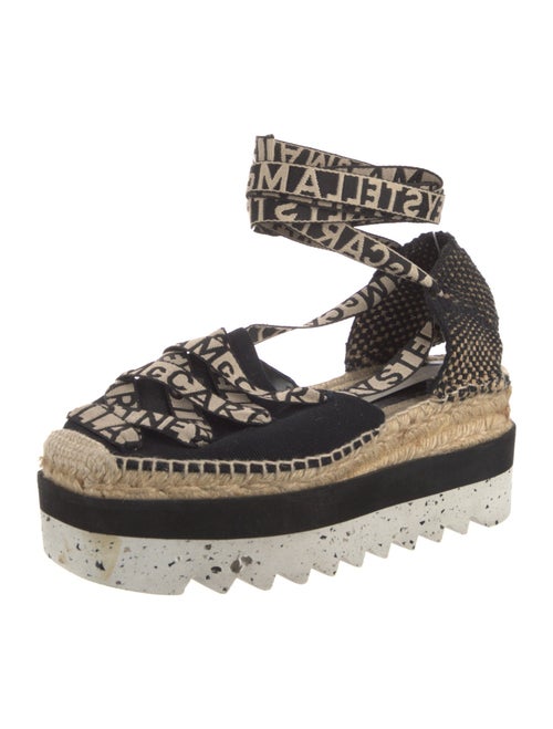 Stella McCartney Canvas Printed D'Orsay Pumps