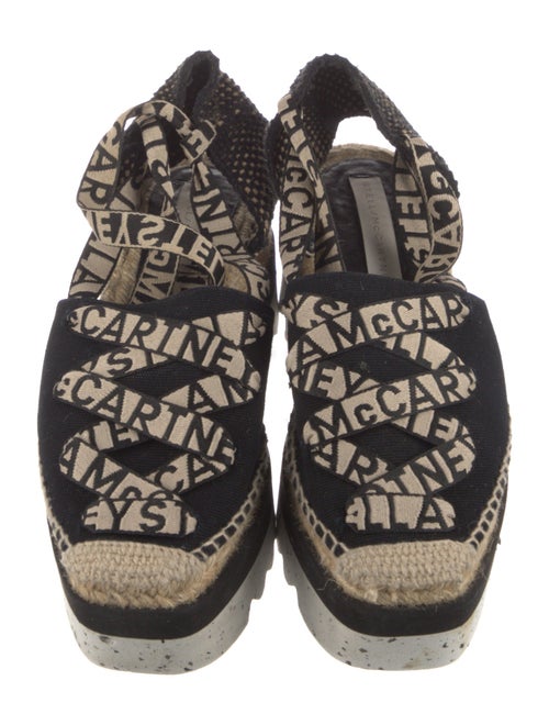 Stella McCartney Canvas Printed D'Orsay Pumps