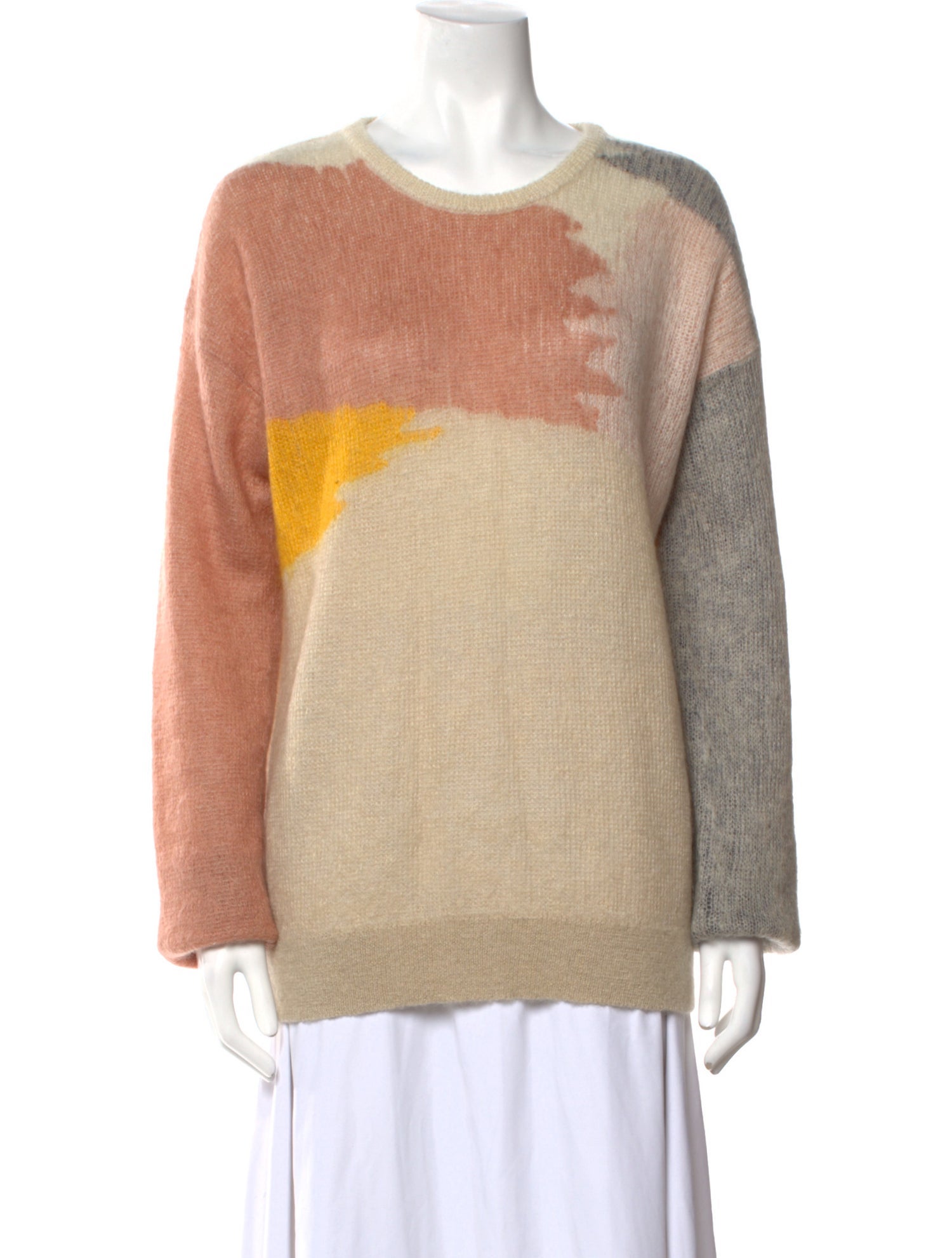 Stella McCartney Mohair Printed Sweater