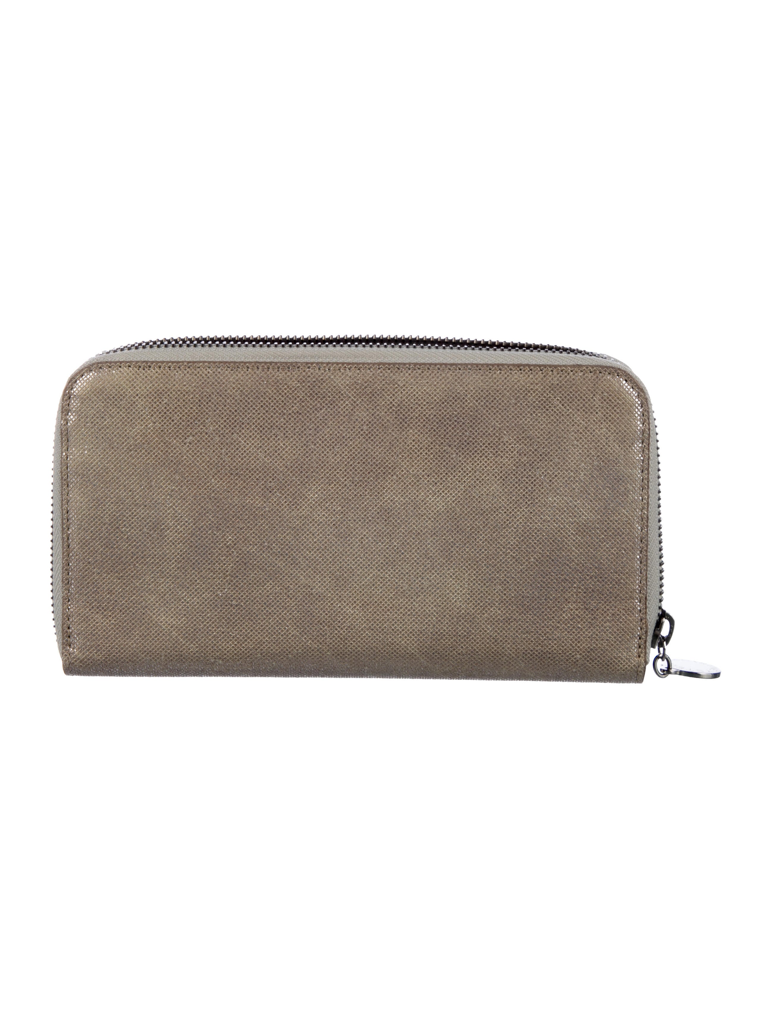 Stella McCartney Leather Continental Wallet