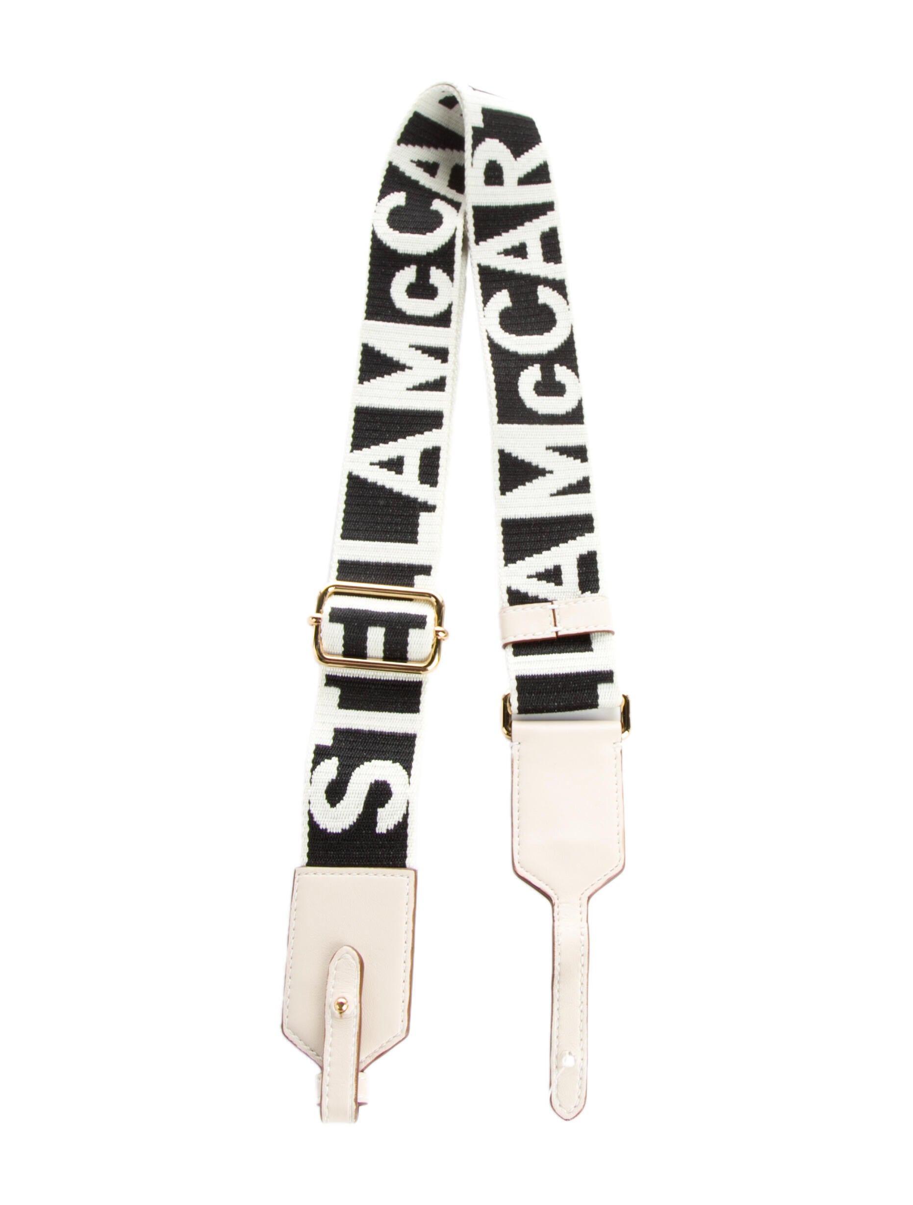 Stella McCartney Logo Embroided Bag Strap