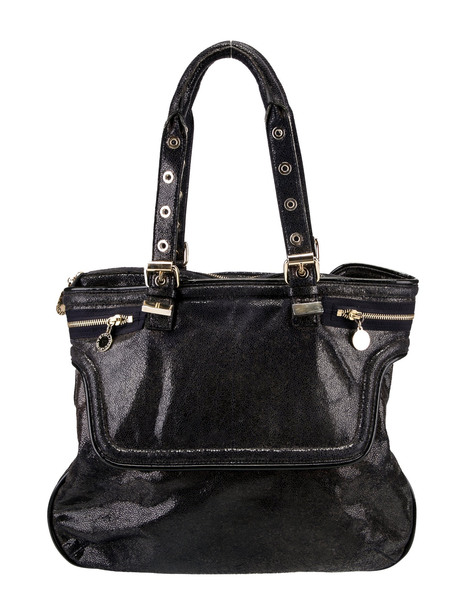 Stella McCartney Vegetarian Suede Shoulder Bag