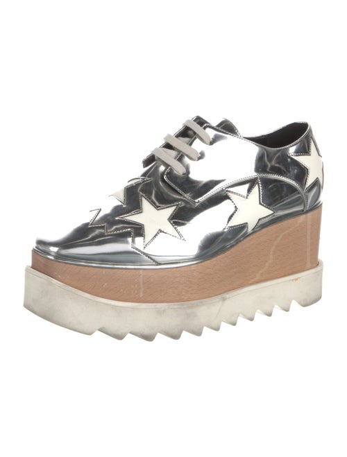 Stella McCartney Patent Leather Printed Pumps