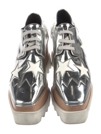 Stella McCartney Patent Leather Printed Pumps