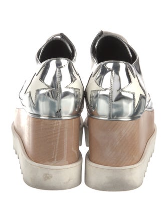 Stella McCartney Patent Leather Printed Pumps