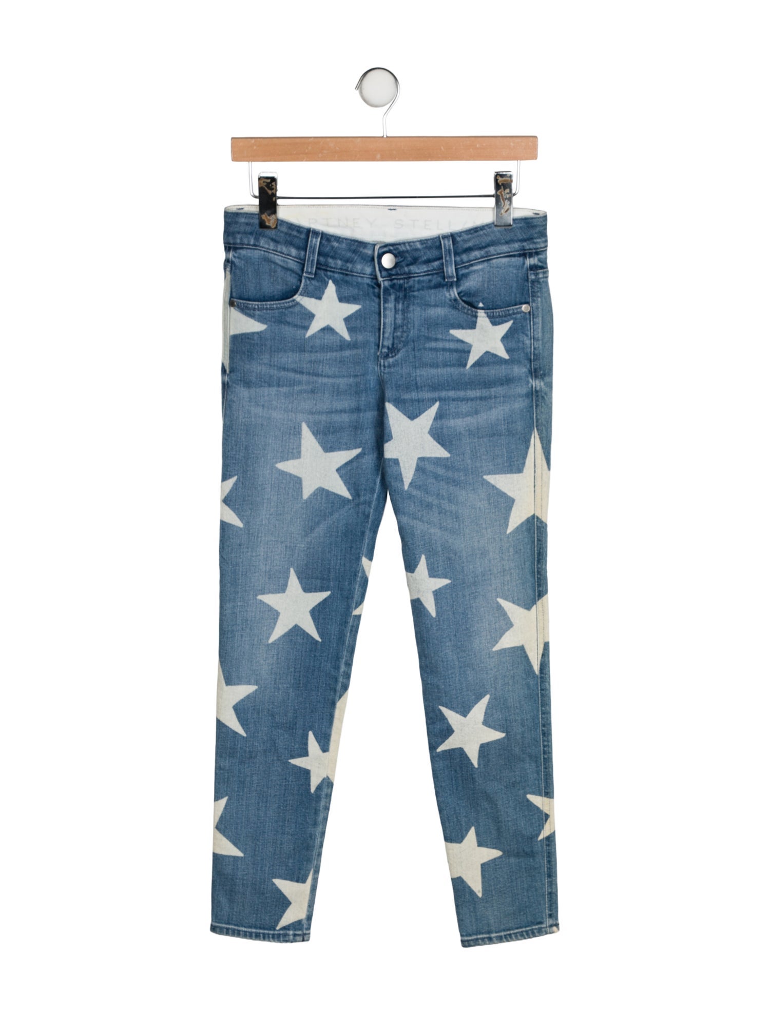 Stella McCartney Mid-Rise Skinny Leg Jeans