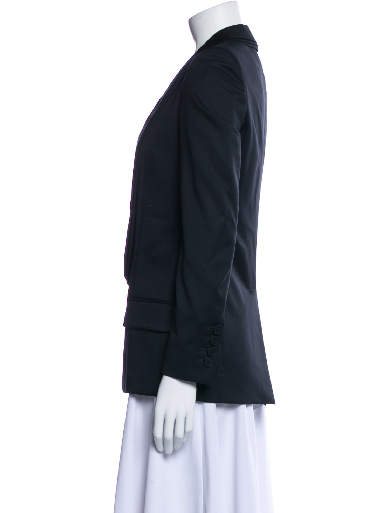 Stella McCartney 'melissa' Layered Shawl Lapel Blazer Blazer