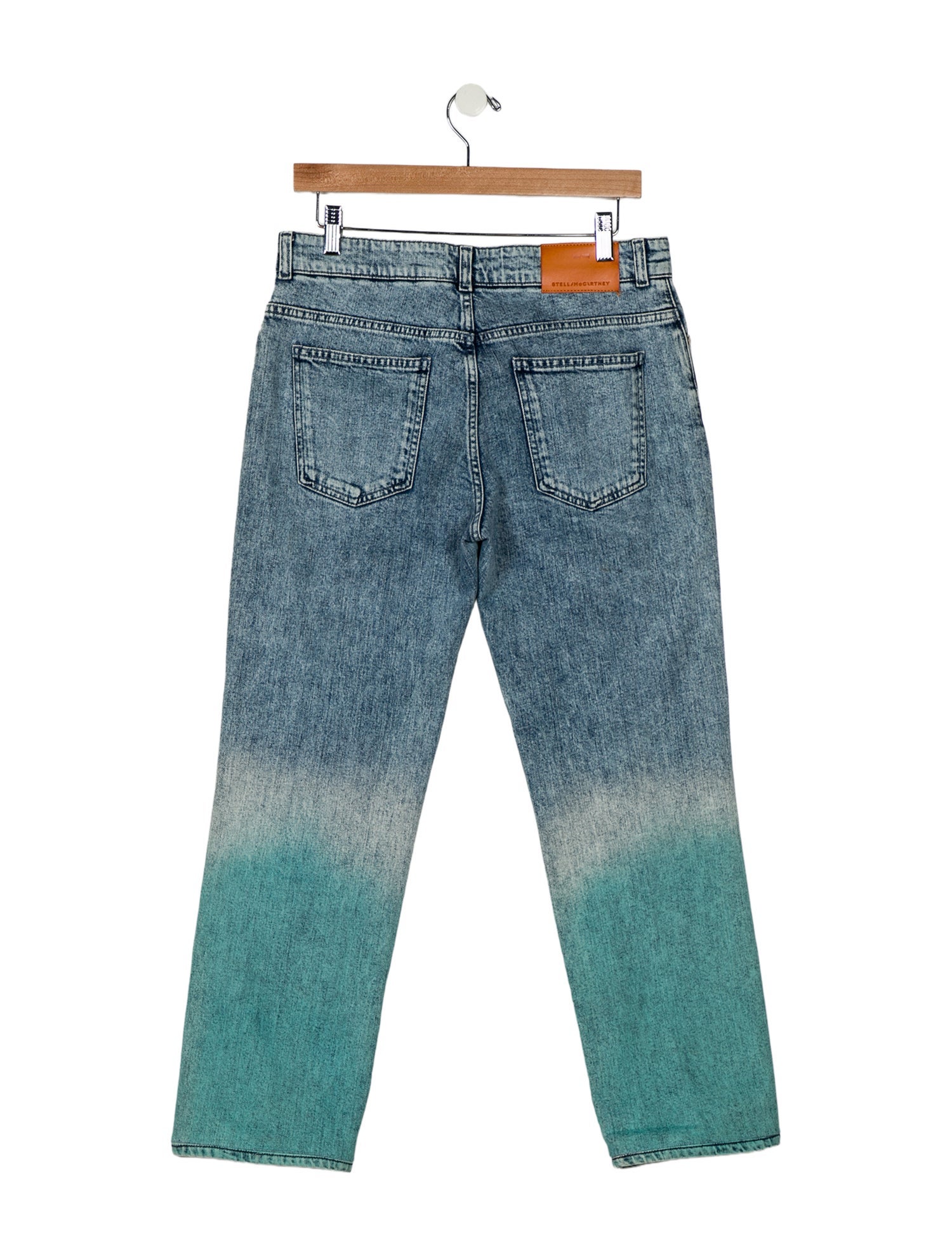 Stella McCartney Mid-Rise Straight Leg Jeans
