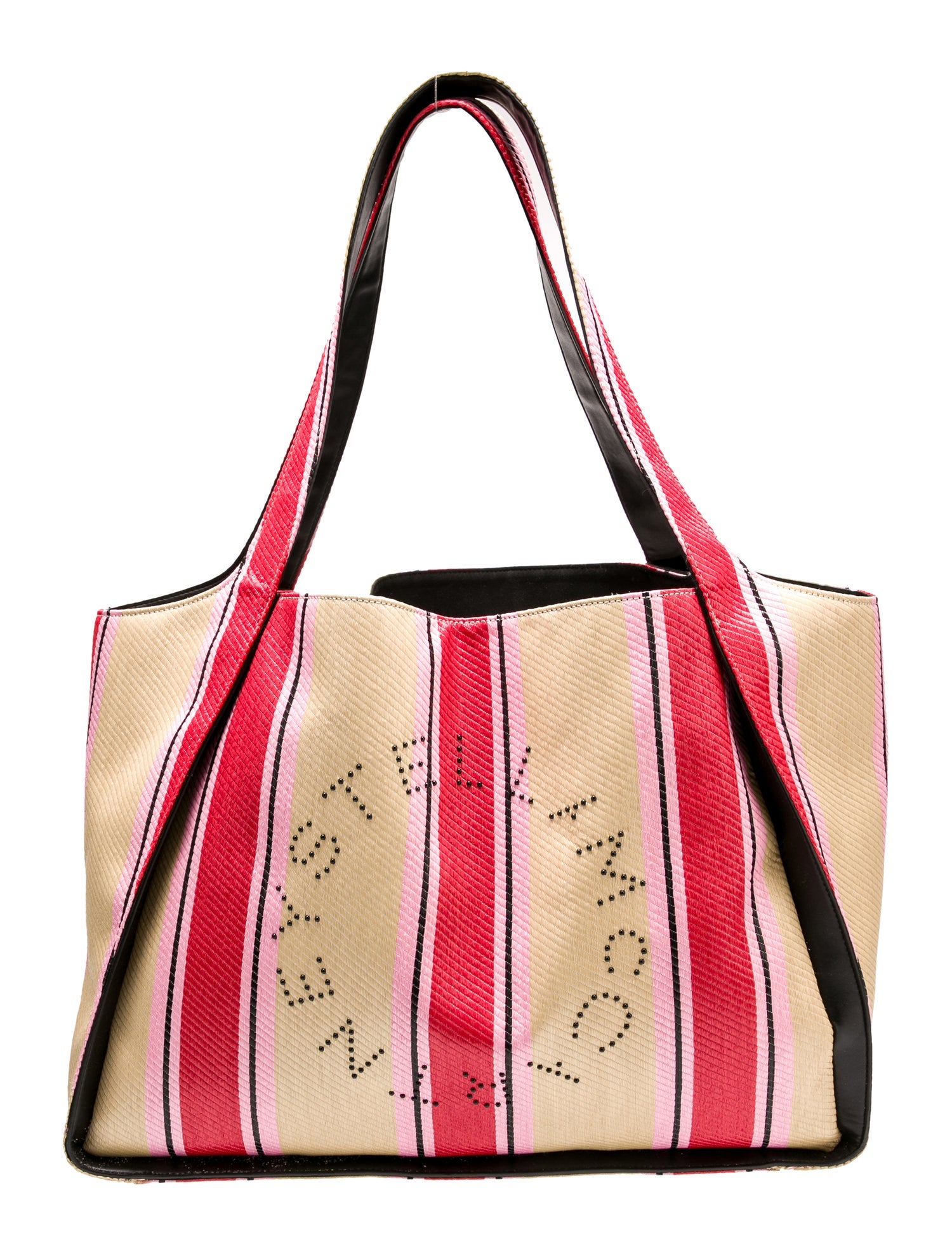 Stella McCartney Straw Shoulder Bag