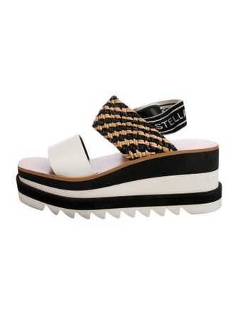 Stella McCartney Vegan Leather Printed Slides