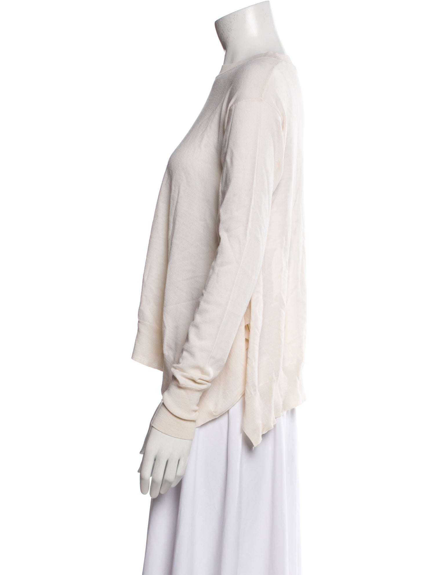 Stella McCartney Virgin Wool Bateau Neckline Sweatshirt