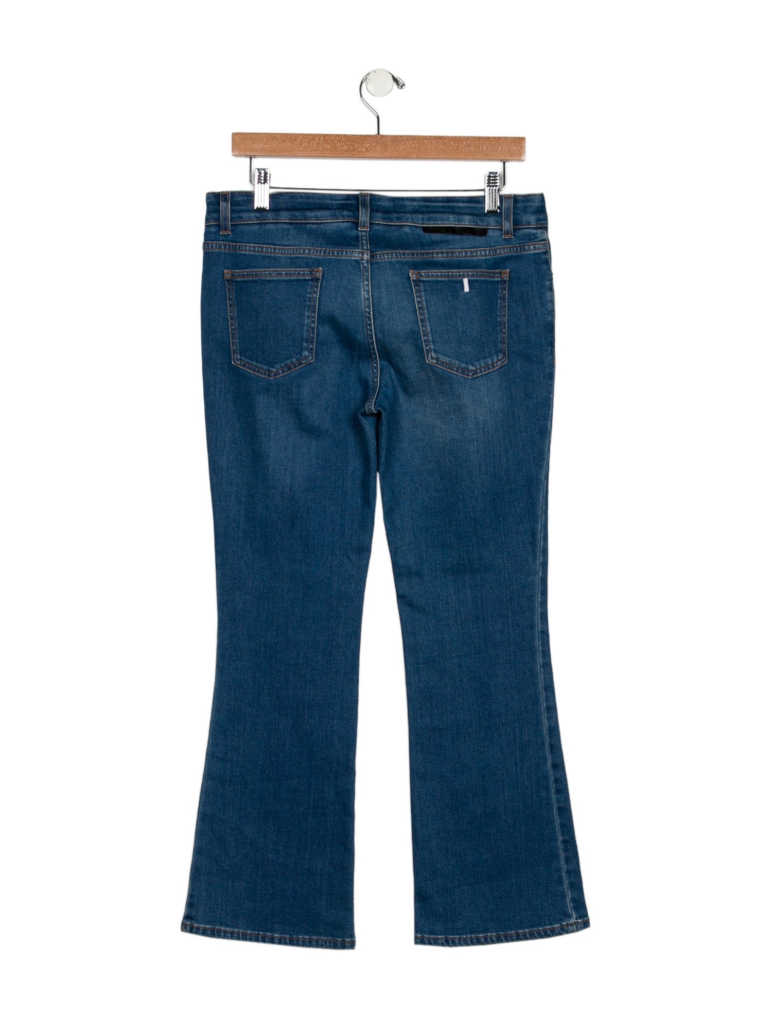 Stella McCartney Mid-Rise Straight Leg Jeans