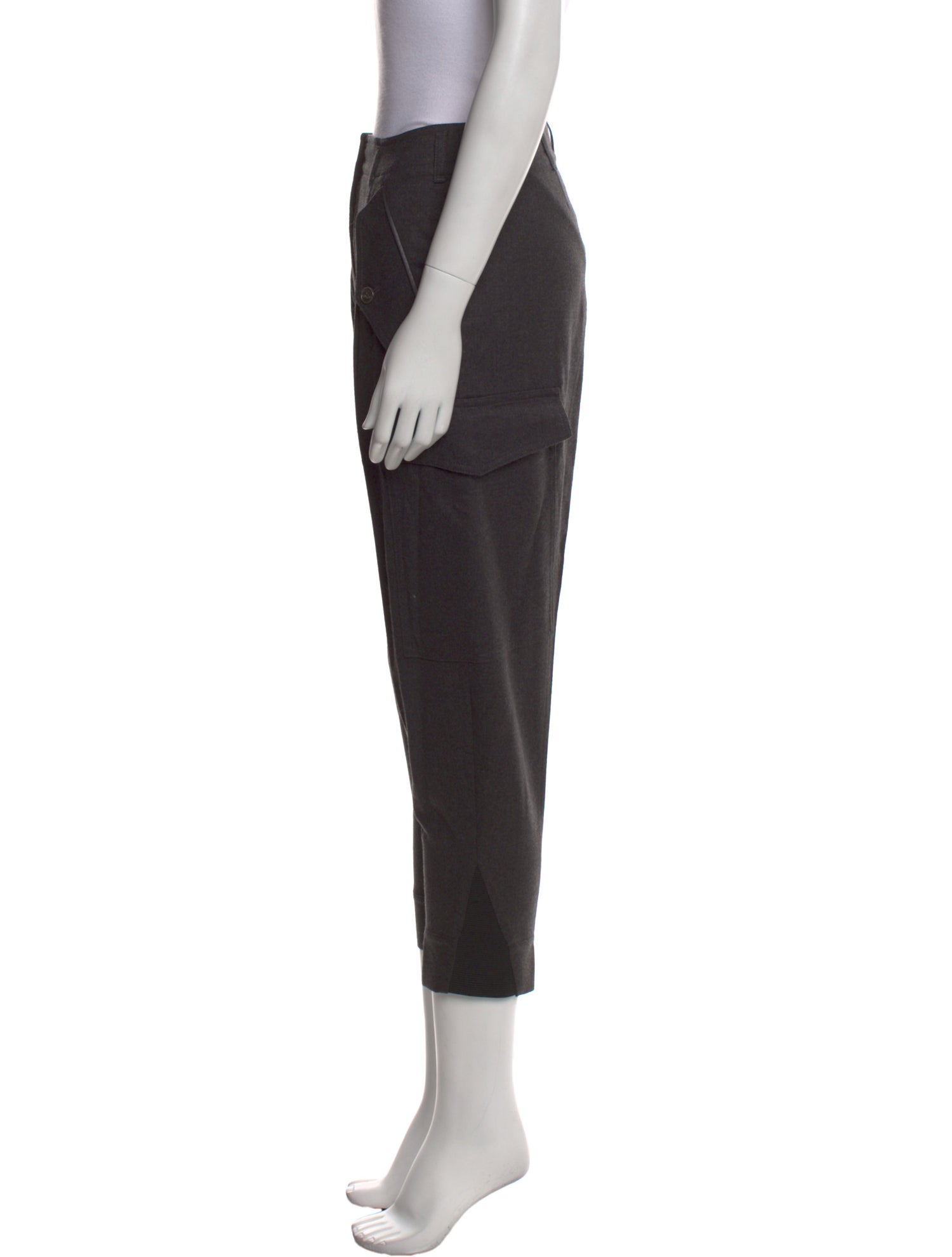 Stella McCartney Wool Straight Leg Pants