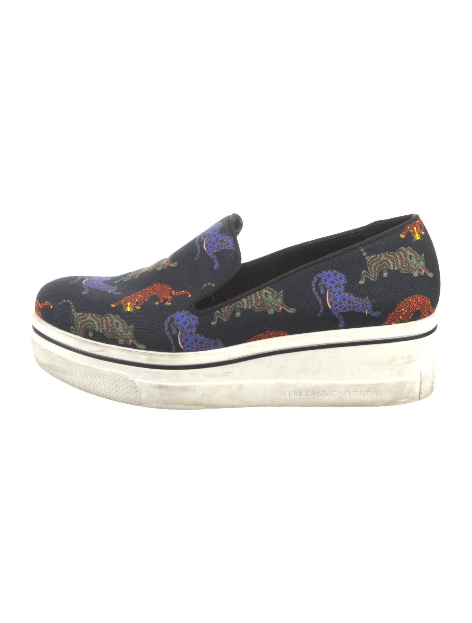 Stella McCartney Canvas Printed Sneakers