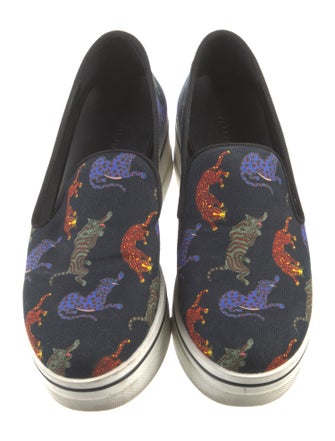Stella McCartney Canvas Printed Sneakers