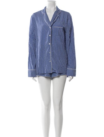 Stella McCartney Silk Polka Dot Print Pant Set