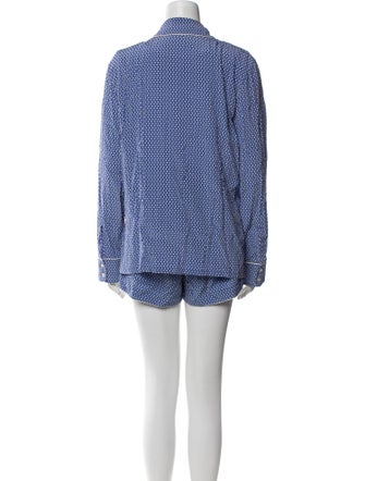 Stella McCartney Silk Polka Dot Print Pant Set