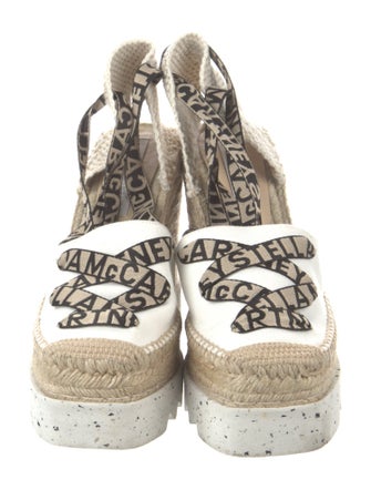 Stella McCartney Canvas Printed D'Orsay Pumps