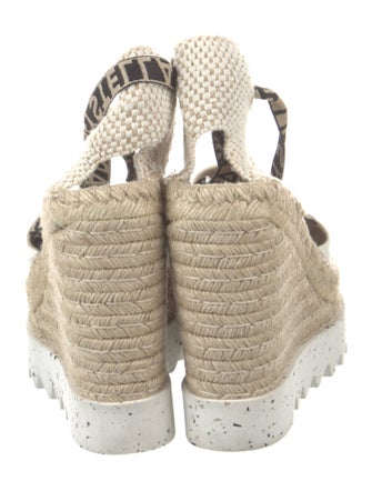 Stella McCartney Canvas Printed D'Orsay Pumps