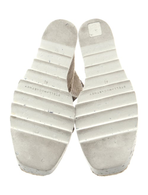 Stella McCartney Canvas Printed D'Orsay Pumps