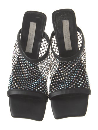 Stella McCartney Mesh Mesh Accents Slides
