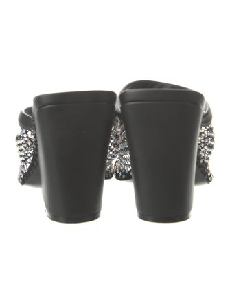 Stella McCartney Mesh Mesh Accents Slides