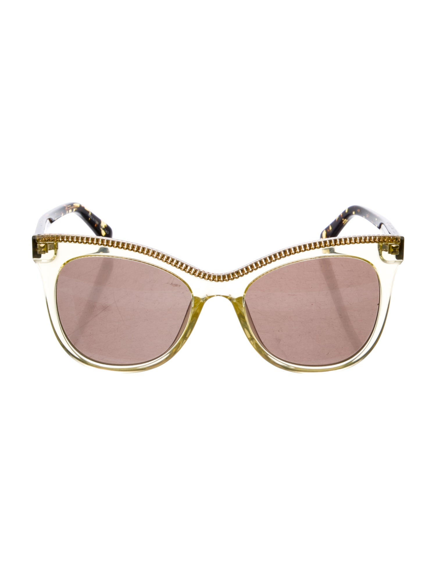 Stella McCartney Square Tinted Sunglasses