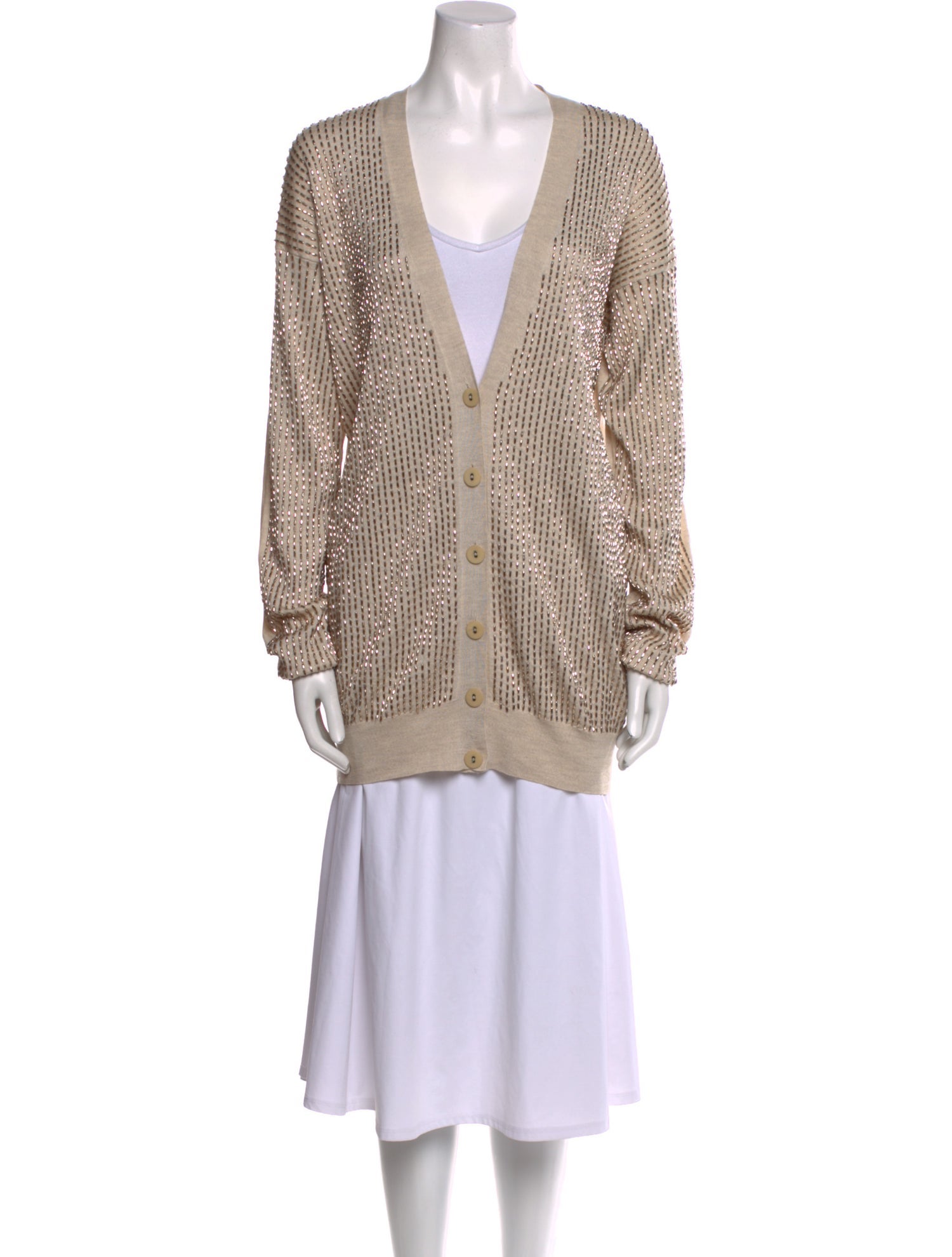 Stella McCartney Virgin Wool Striped Sweater