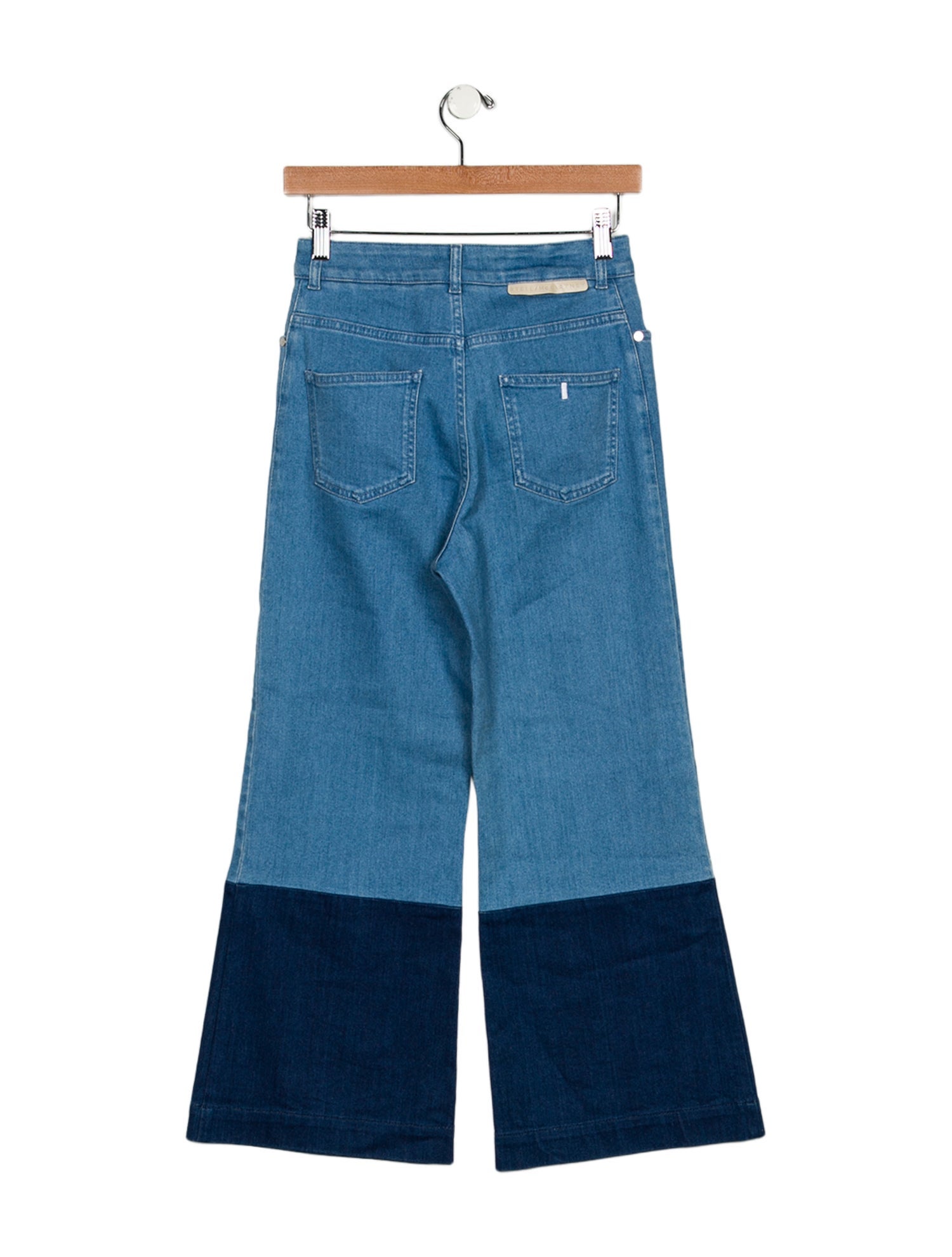 Stella McCartney Mid-Rise Wide Leg Jeans