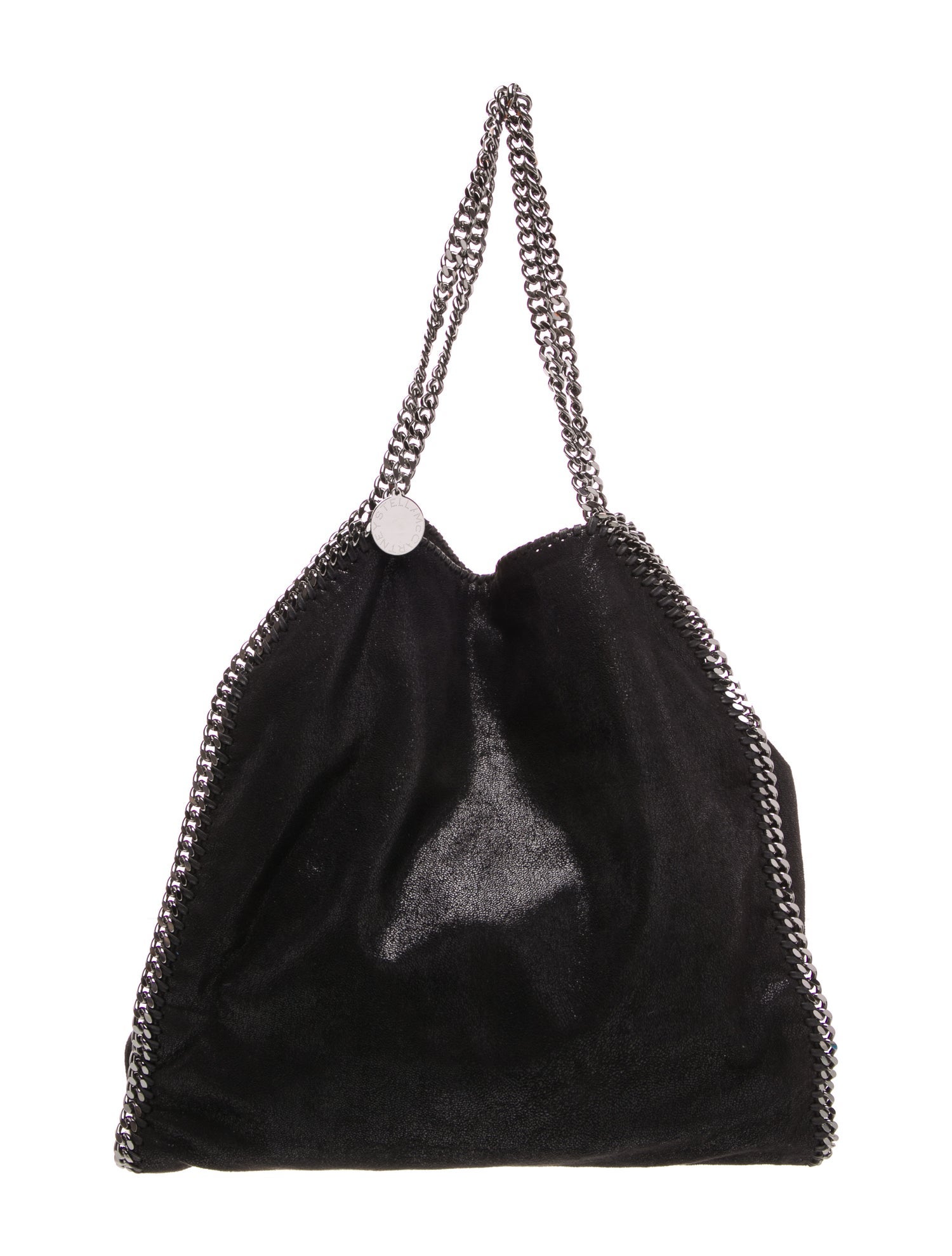 Stella McCartney Vegetarian Suede Shoulder Bag