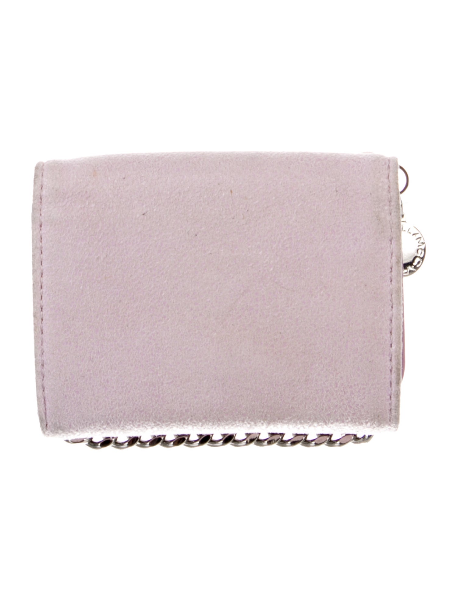 Stella McCartney Vegan Suede Printed Wallet