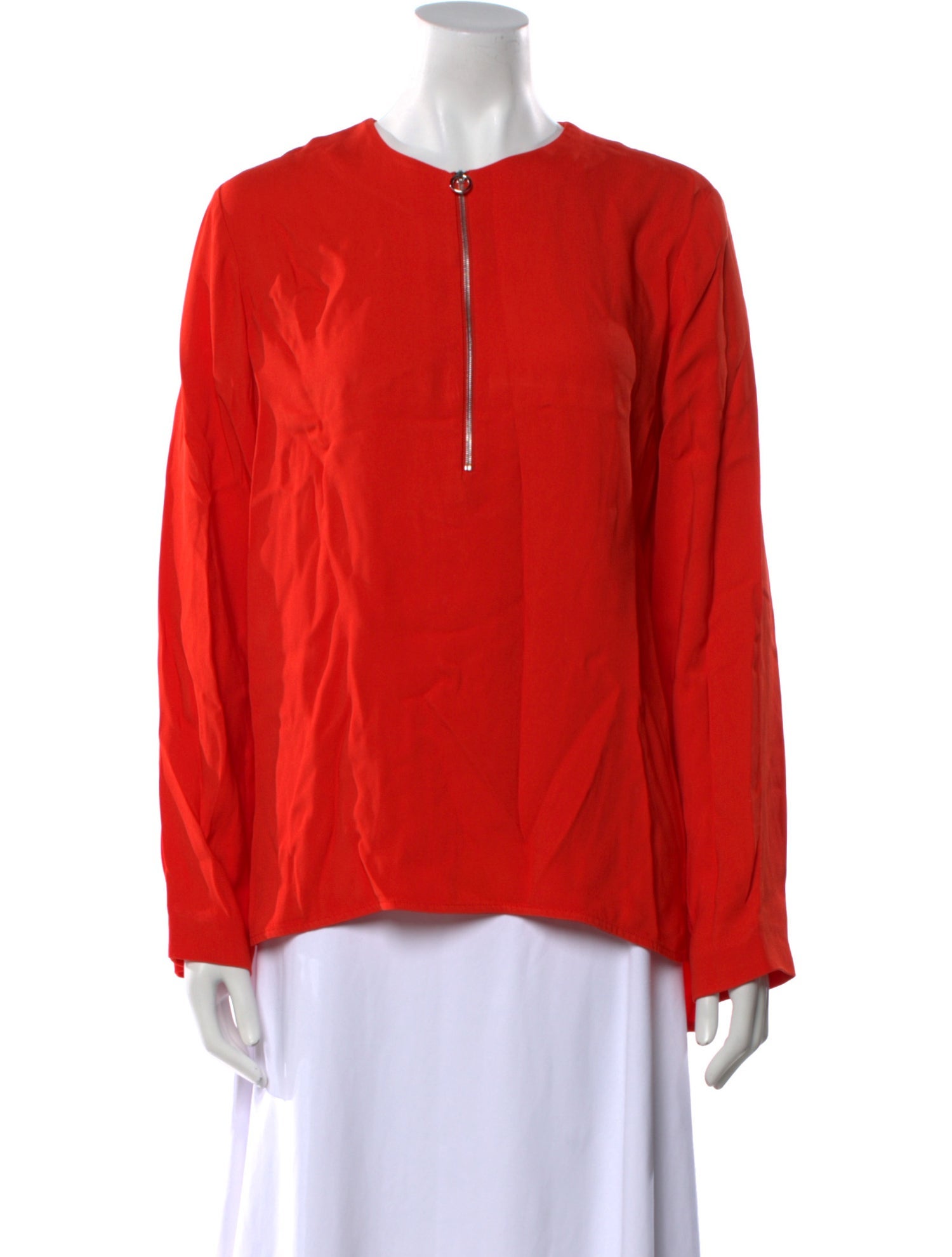 Stella McCartney Crew Neck Long Sleeve Blouse